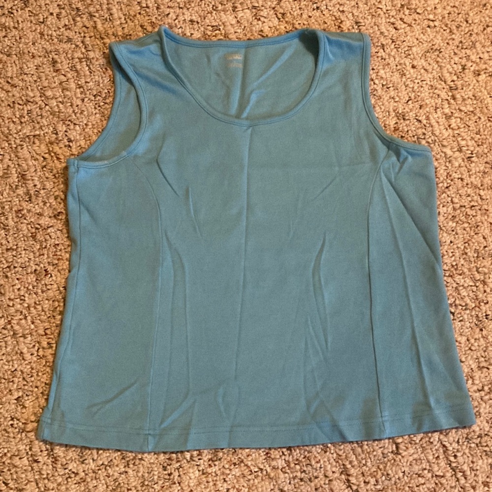 Christopher &Banks tank top like new ladies cotton material